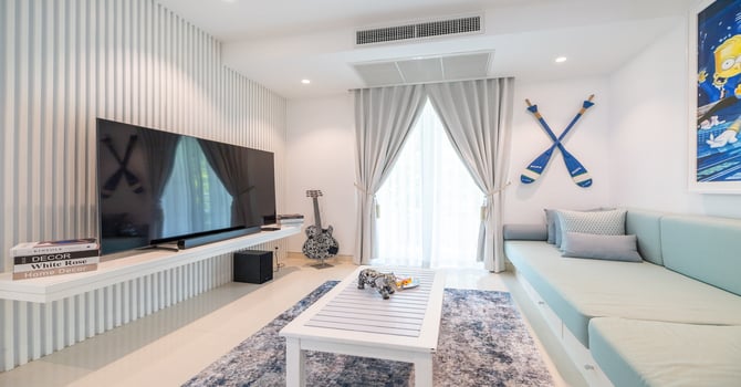 Carpe Diem Beach Villa  TV room