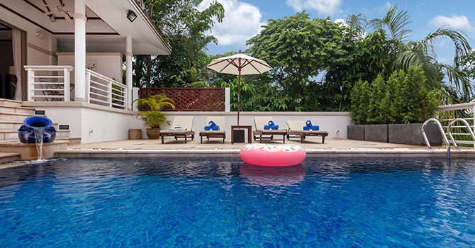 Katamanda 3 bed tropical villa B3  Swimming Pool