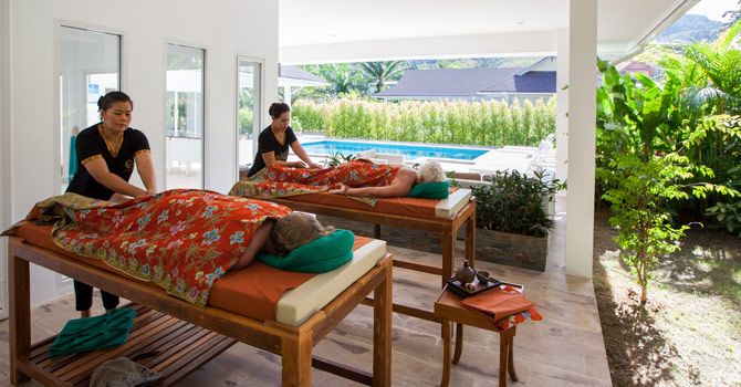 Villa Baan Lalle  Massage area