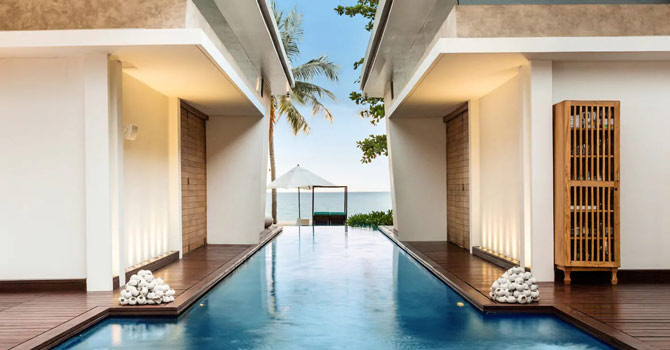 Villa Siam  Swimming Pool with seaview