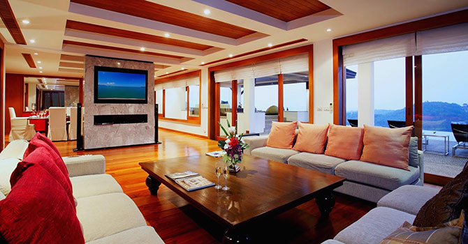 Villa Yang Som  Living Room