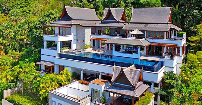 Villa Yang Som  Aerial Shot