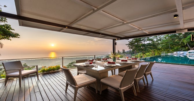 Villa Zest  Outdoor Dining